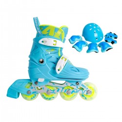 Set de patines Infantil Cougar MZS807PS Set de patines Infantil Cougar MZS807PS