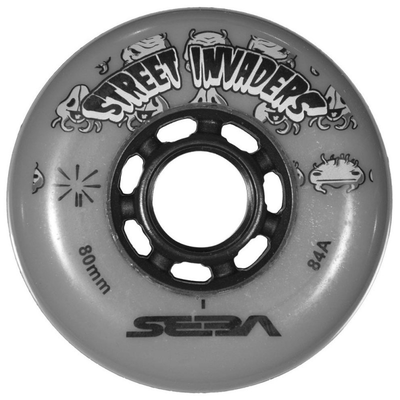 Ruedas Seba Street Invaders 72-80mm 84A Ruedas Seba Street Invaders 72-80mm 84A