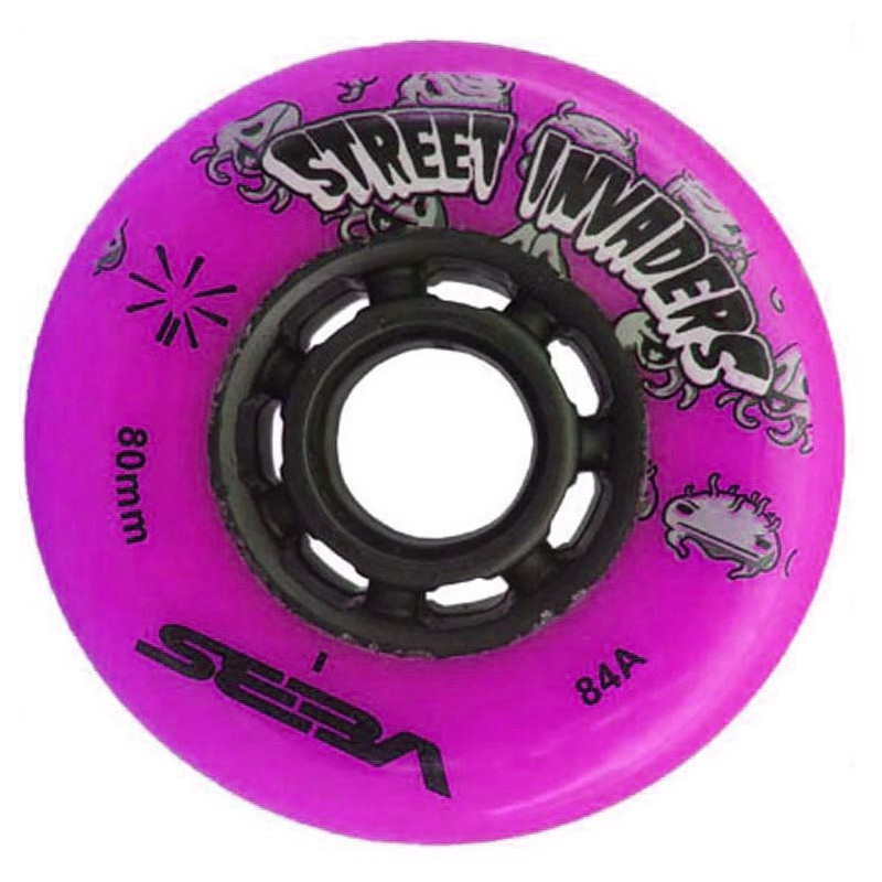 Ruedas Seba Street Invaders 72-80mm 84A Ruedas Seba Street Invaders 72-80mm 84A