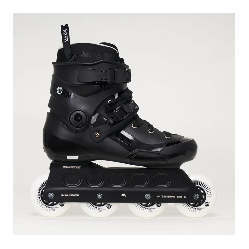 Patines Powerslide Storm Black 80