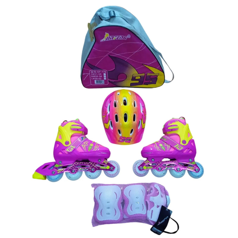 Set de patines Infantil Jinfeng GF-179