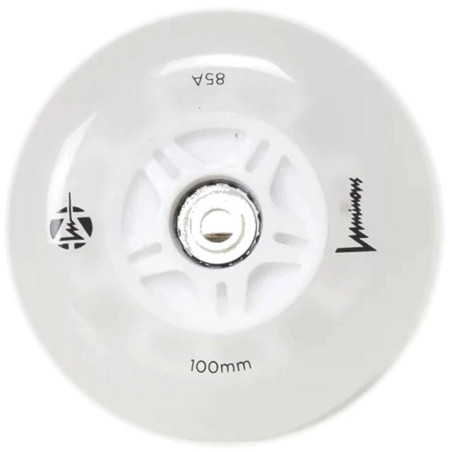 Ruedas Luminous LED 100mm White