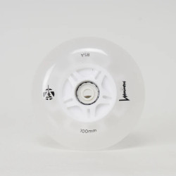 Ruedas Luminous LED 100mm White