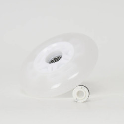 Ruedas Luminous LED 100mm White