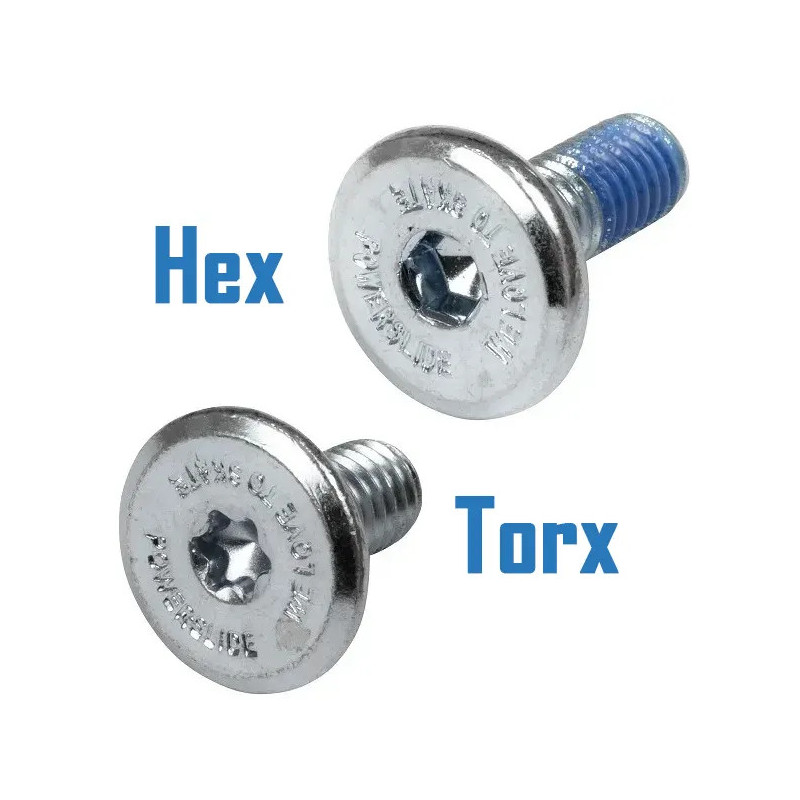 Tornillo de anclaje Powerslide Hex | Torx
