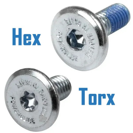 Tornillo de anclaje Powerslide Hex | Torx