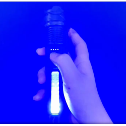 Linterna LED USB 1200mAh + Estrobo