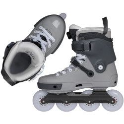 Patines Powerslide Next 80 PDS Asphalt Grey